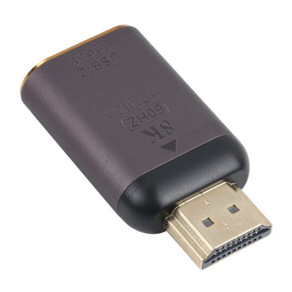 8K 60Hz USB-C / Type-C Female to HDMI Male Adapter