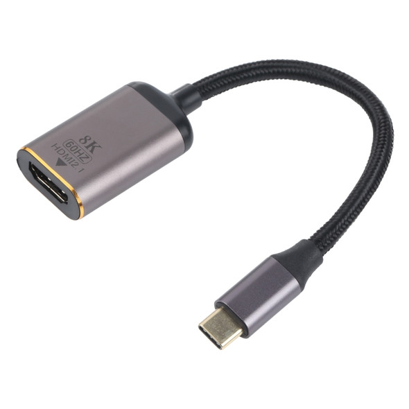 8K 60Hz HDMI Female to USB-C / Type-C Male Adapter Cable