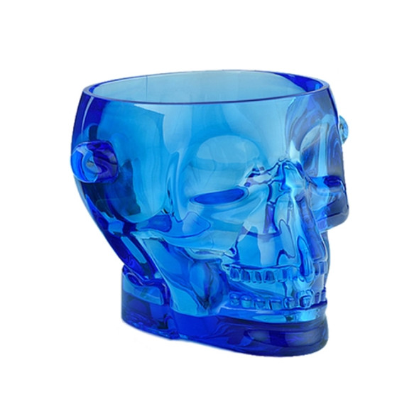 1.5L Acrylic Bar Skull Shape Ice Bucket(Blue)
