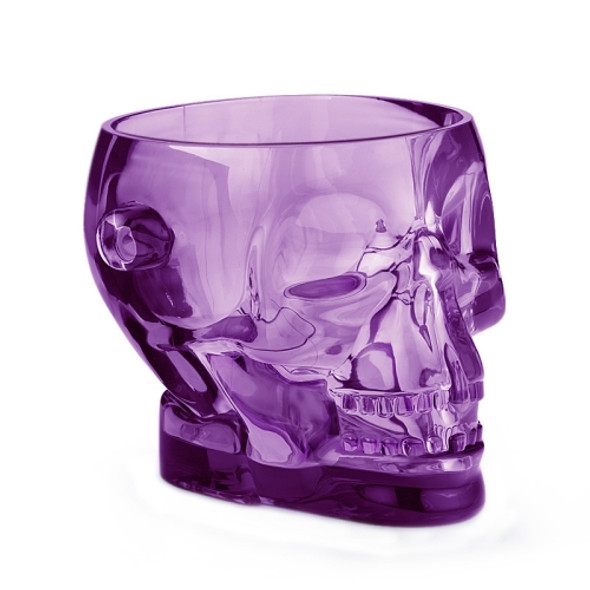 1.5L Acrylic Bar Skull Shape Ice Bucket(Purple)