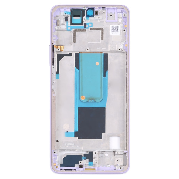 Original Front Housing LCD Frame Bezel Plate for Xiaomi Redmi Note 11 Pro / Redmi Note 11 Pro+(Purple)