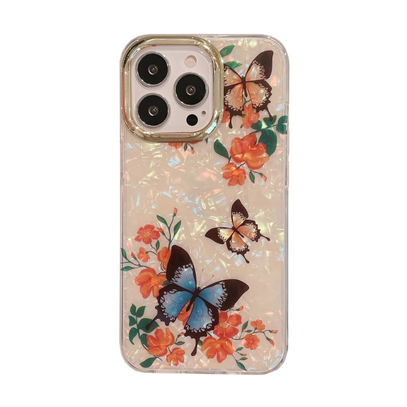 Shell Texture Flower TPU Phone Case For iPhone 11(X2)