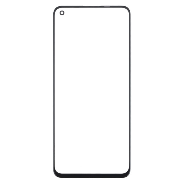 Front Screen Outer Glass Lens for OnePlus Nord 2 5G DN2101 DN2103 (Black)