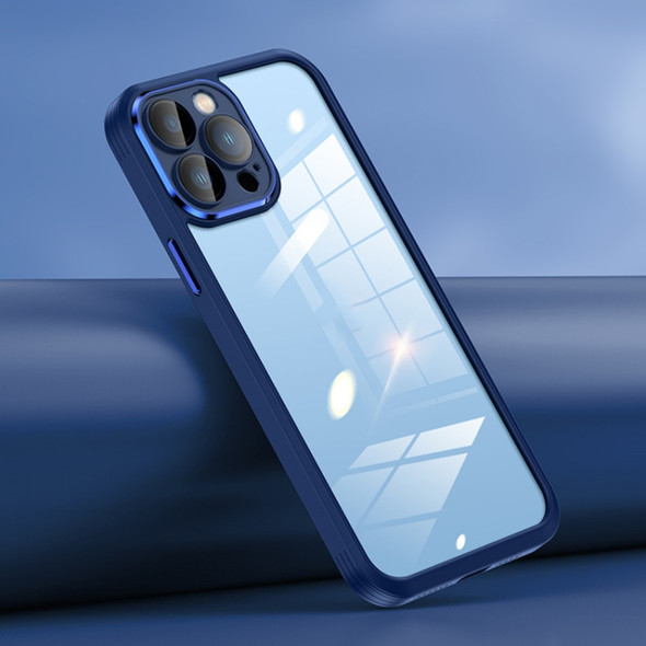 Elite Series All-inclusive Camera Phone Case For iPhone 11(Dark Blue)