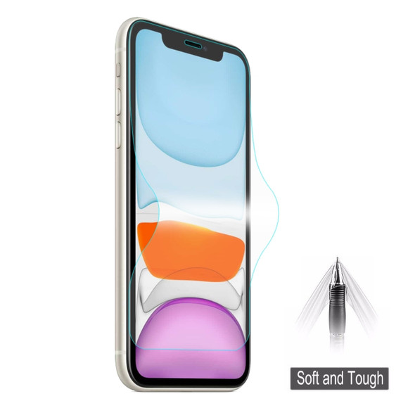 For iPhone 11 / iPhone XR ENKAY Hat-Prince 0.1mm 3D Full Screen Protector Explosion-proof Hydrogel Film