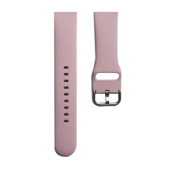 Silicone Watchband, Size: S 110mm For Apple Watch Series 7 41mm / 6&SE&5&4 40mm / 3&2&1 38mm(Light Purple)