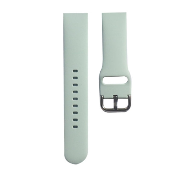 Silicone Watchband, Size: 140mm For Apple Watch Series 7 45mm / 6&SE&5&4 44mm / 3&2&1 42mm(Turquoise)
