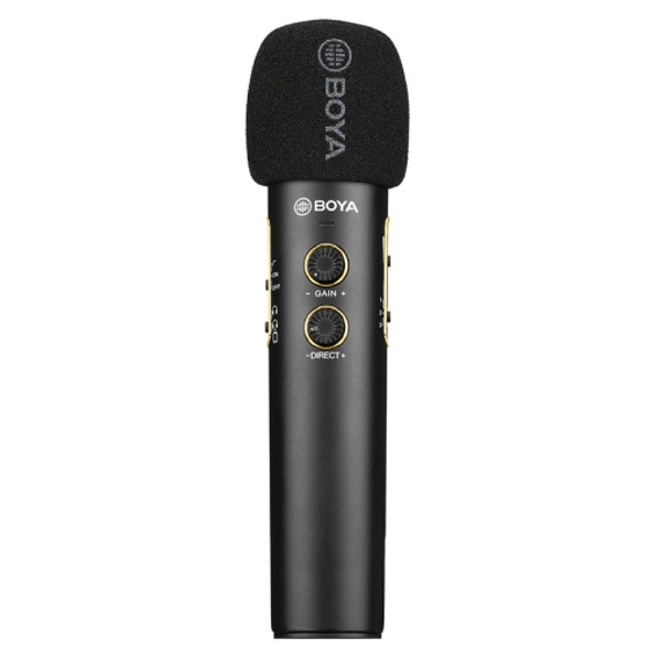 BOYA BY-EM20 Live Streaming Interview Handheld Microphone