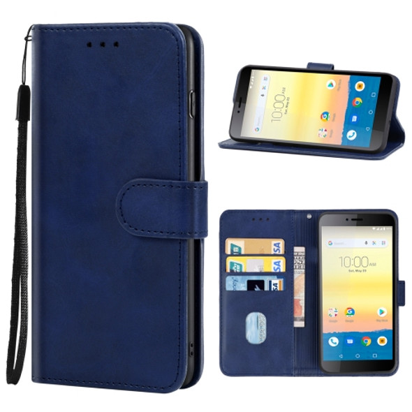 For Sky Device Elite P55 Leather Phone Case(Blue)
