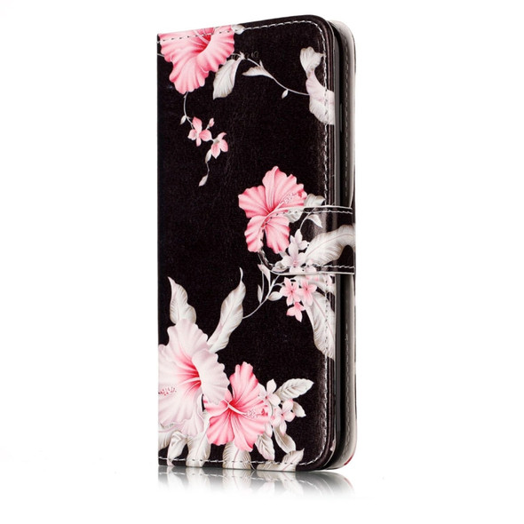 For iPhone 8 Plus & 7 Plus Azalea Pattern Horizontal Flip Leather Case with Holder & Card Slots & Wallet