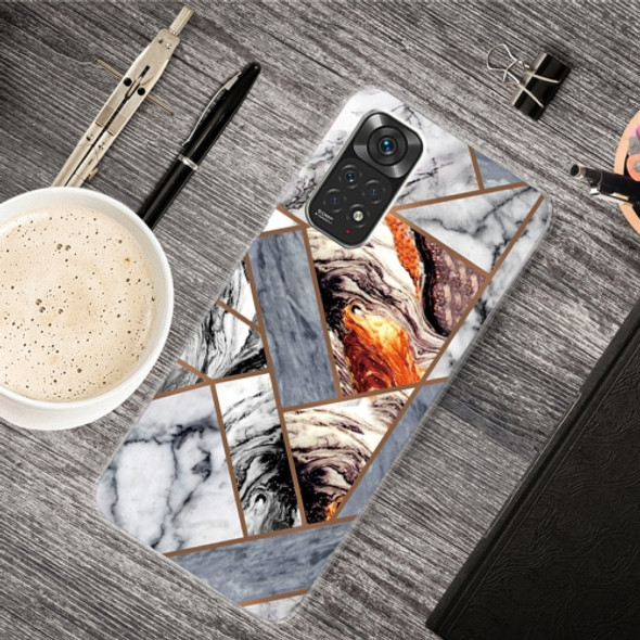 For Xiaomi Redmi Note 11 Pro 4G / 5G Global Marble Pattern TPU Phone Case(HC-A13)