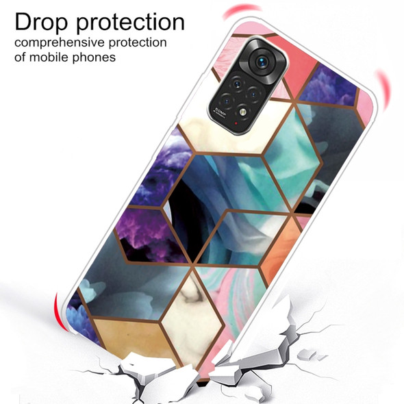 For Xiaomi Redmi Note 11 Pro 4G / 5G Global Marble Pattern TPU Phone Case(HC-A6)