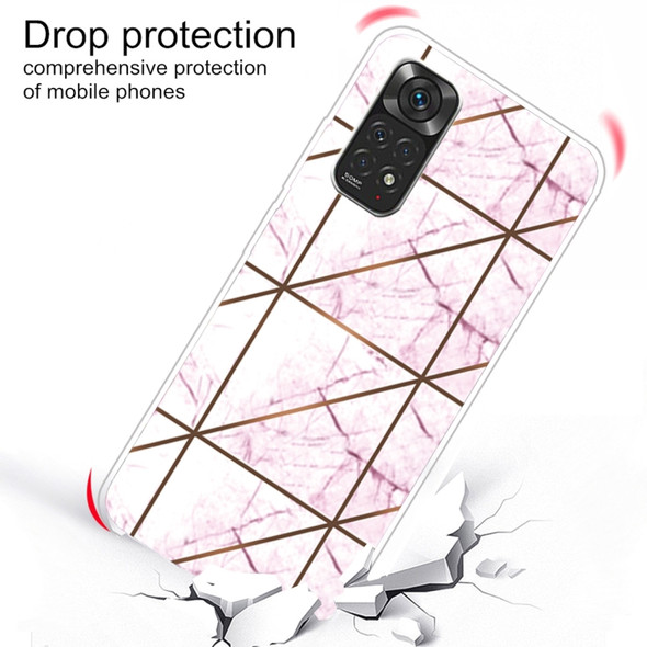 For Xiaomi Redmi Note 11 Pro 4G / 5G Global Marble Pattern TPU Phone Case(HC-A4)