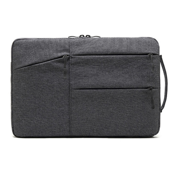 Zipper Type Polyester Business Laptop Liner Bag, Size: 13.3 Inch(Dark Gray)