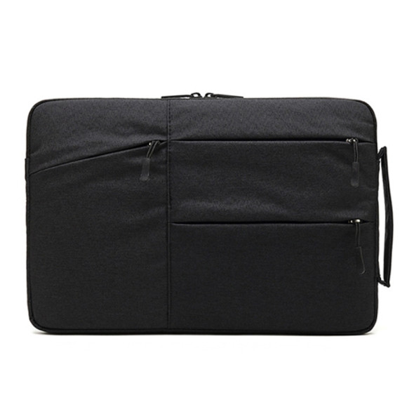 Zipper Type Polyester Business Laptop Liner Bag, Size: 13.3 Inch(Black)