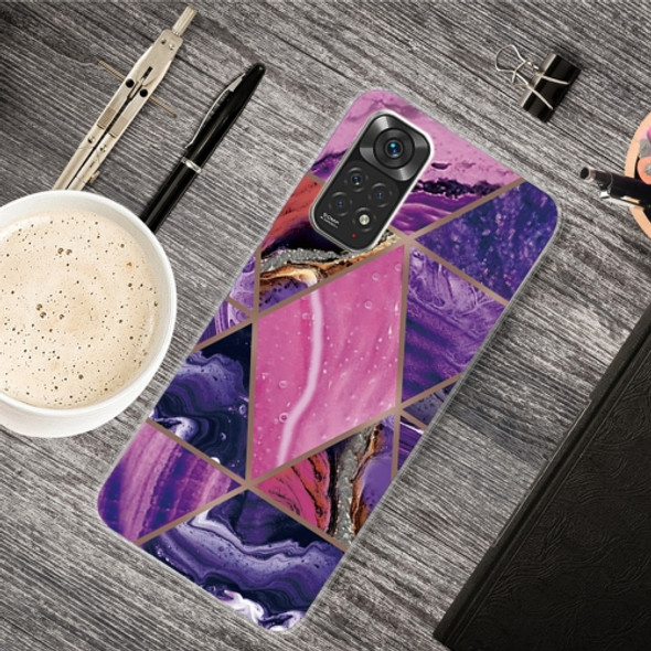 For Xiaomi Redmi Note 11 Pro 4G / 5G Global Marble Pattern TPU Phone Case(HC-A2)