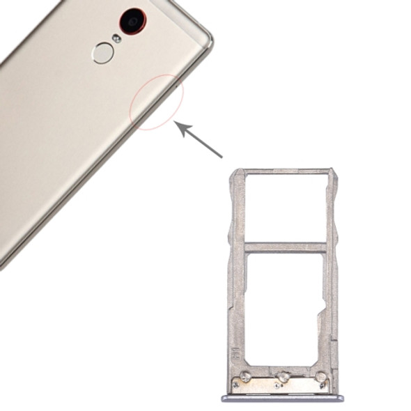 For ZTE Nubia Z11 Max SIM Card Tray(Silver)