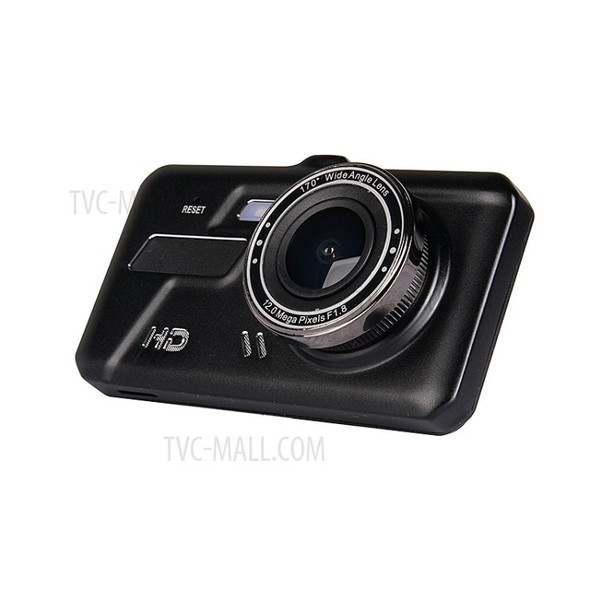 A11 4-inch Touch Screen Driving Recorder Dual Lens Car DVR Support Motion Detection