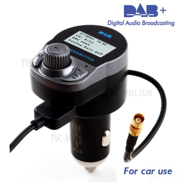 OBA-B2 Car DAB Digital Radio Player FM Transmit MP3 Player Support TF Card and Bluetooth