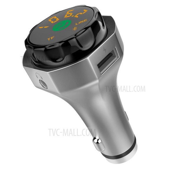 AP06 Multi-functional Wireless Bluetooth FM Transmitter Hands-free Car Charger Safety Hammer Car Kit