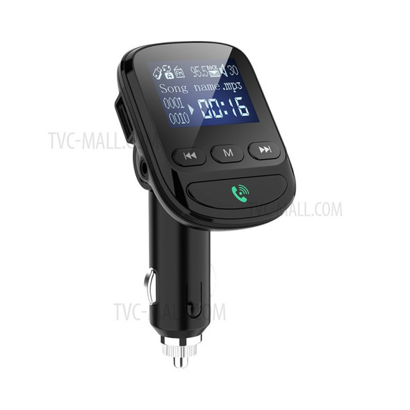 Wireless Bluetooth Car MP3 Player FM Transmitter AUX Audio Receiver Cigarette Lighter