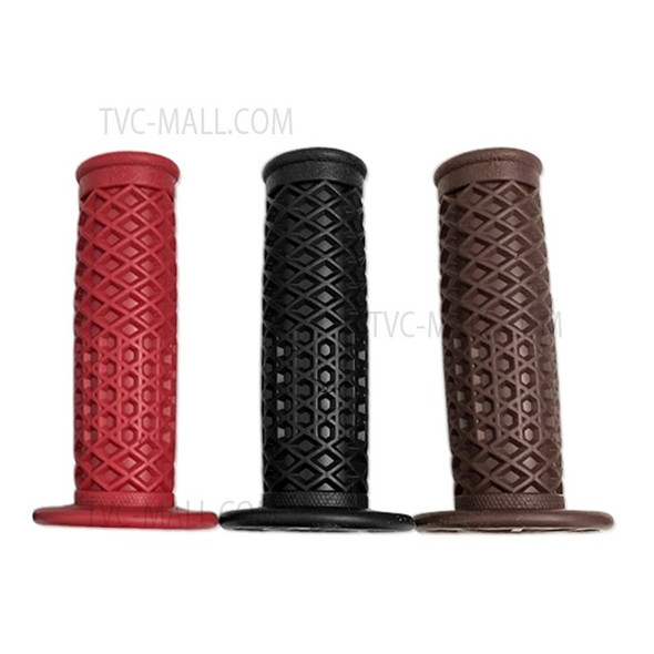 2Pcs/Pack Universal 22/24mm Motorcycle Handle TPU Handlebar Grips Mushroom Grips for CG125 Motorcycle Handlebar Cover - Red