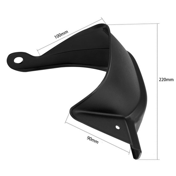 Plastic Motorcycle Hand Guards Hand Shield Protector Handguards Replacement for NC700X NC750X NC750S 2012-2019