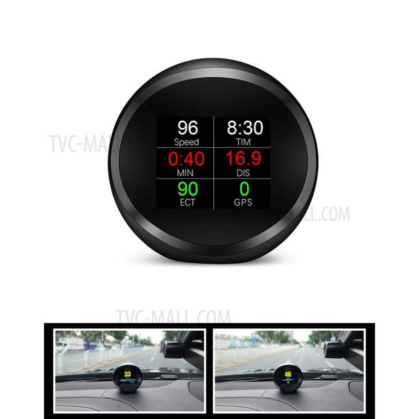 P11 HUD OBD + GPS System Dual System Car Smart Digital Meter Driving Computer