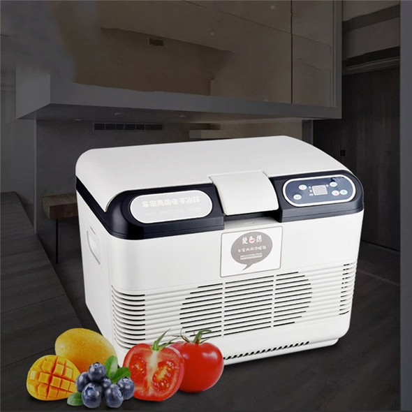 15L Fridge Car Refrigerator Freezer Portable Car Cooler Keep Warm and Cool Dual-use Quick Refrigeration for Home Picnic - US Plug