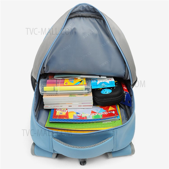 ZZINNA N712 Backpack Schoolbag Lightweight Spine Protection Bookbag for 6-12 Years Old Kids Teens Children - Blue