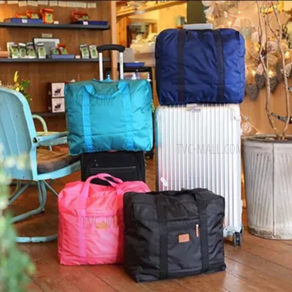 AUTO AT6912 Jacquard Travel Packing Cubes Storage Bag Luggage Bag Organizer - Black