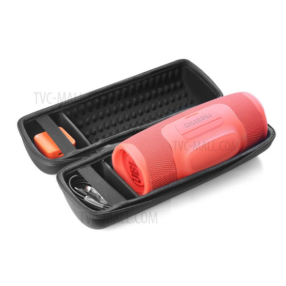 Portable Nylon Bag Shockproof Bluetooth Speaker Protection Bag for JBL Charge 4 - Black