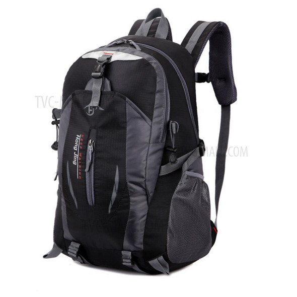 30L Large Capacity Riding Climbing Hiking Camping Cycling Backpack - Black