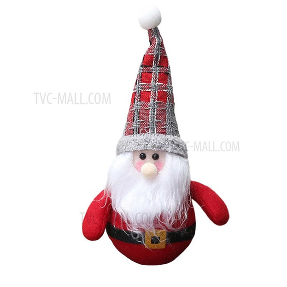 Luminous Christmas Tree Pendant Santa Claus/Snowman Ornament Decoration Gift - Santa Claus