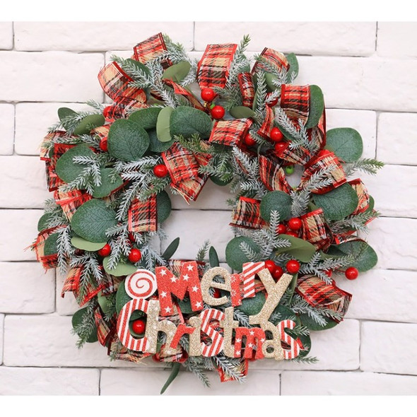 Various Styles Christmas Xmas Wreath Garland for Shopping Mall Porch Decor - A Style