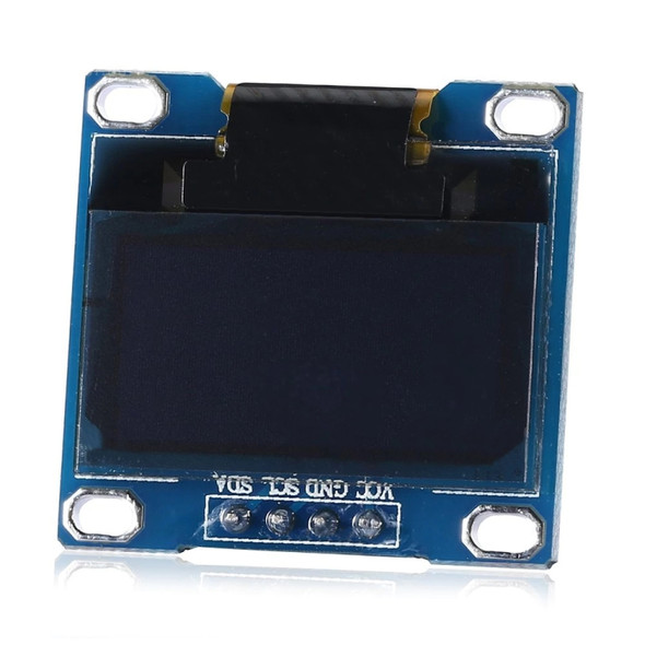 Landa Tianrui LDTR - WG0120 0.96 inch 128x64 Resolution I2C Interface OLED Display Module for Arduino, Screen Display Font Color: Blue