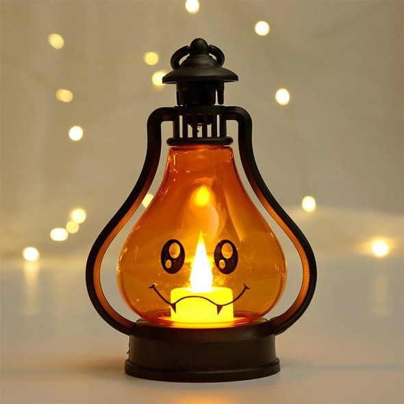 Portable Durable Mini Halloween Decoration Lantern Kids Pumpkin Lamp - Style A