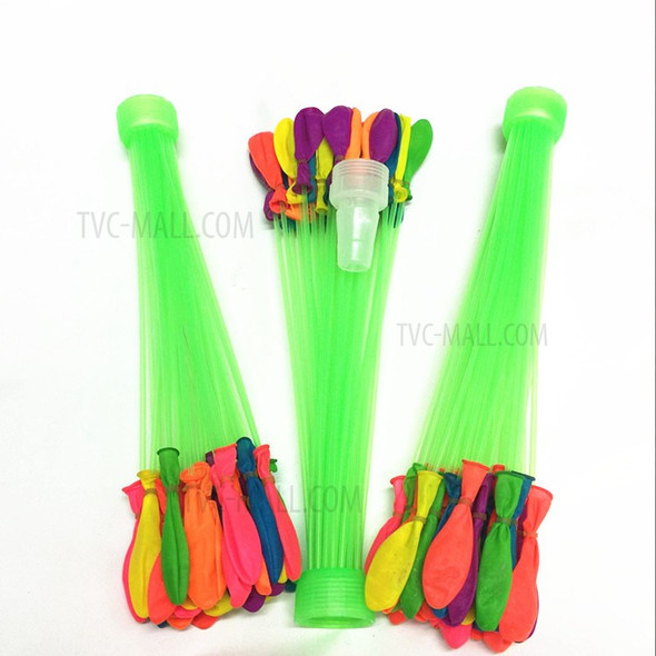 111PCS/Lot Instant Water Balloons Quick Fill Water Outdoor Garden Fun Bunch of Water Balloons