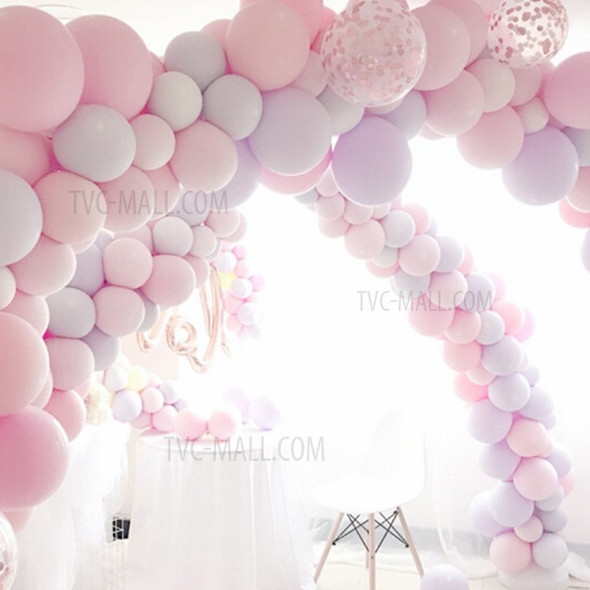 100Pcs Latex Balloon Macaroon Color Wedding Birthday Party Decoration Balloons - size:1