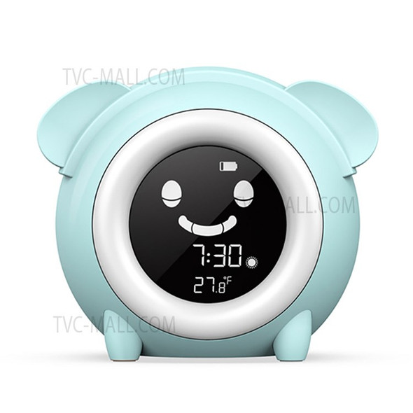 JNS JS2716 Cute Cartoon Dog Children Beside Nightlight Alarm Clock Nap Mode Snooze Functions with LED Lights