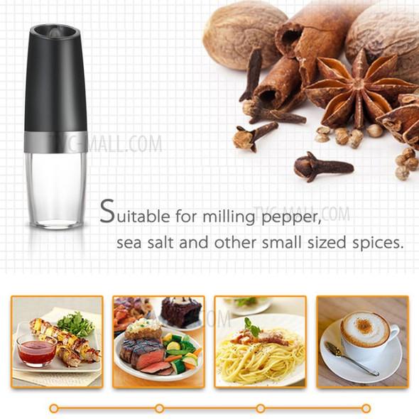 Electric Grinder of Pepper LED Creative Seasoning Spice Grinder Kitchen Utensils