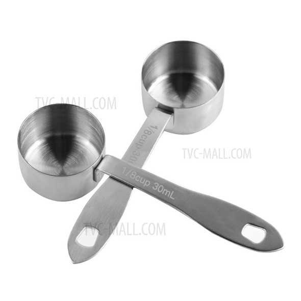 Stainless Steel Coffee Scoop Measuring Scoop 30ML Coffee Measuring Spoon