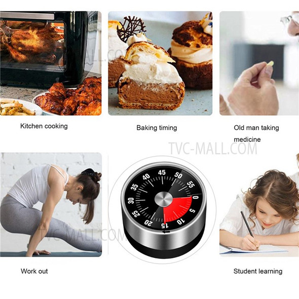 Kitchen Countdown Timer Magnetic 60 Minute Wind Up Mechanical Timer for Home Baking Cooking