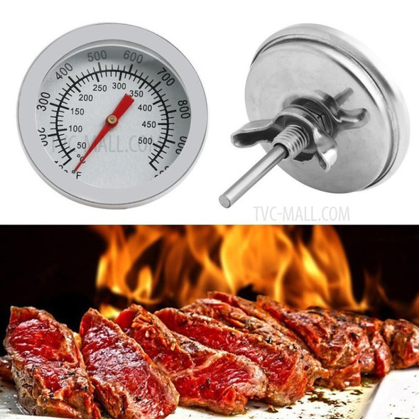 Bi - metal Stainless Steel Oven BBQ Grill Thermometer