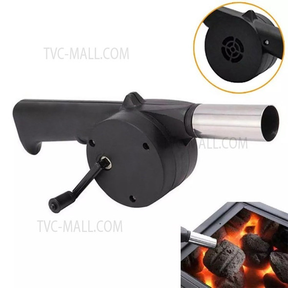 BBQ Fan Air Blower Barbecue Fire Bellow Picnic Camping Stove Accessories