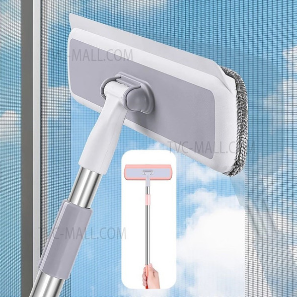 Multi-function Window Squeegee Dry Wet Use Cleaning Window Tool Kit - Grey