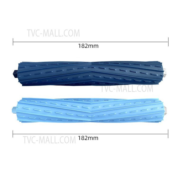 Vacuum Cleaner Brush Filter Dust Bag for Ecovacs Deebot T9 AIVI T9 AIVI+ with Box  Package - 1 Pair/Roller Brushes