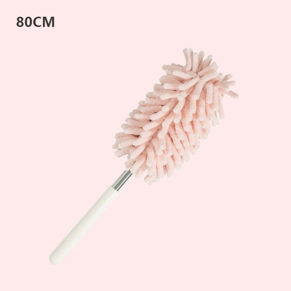 Extra Long Microfiber Duster Mop Window Cleaner for Cleaning Ceiling Fan Furniture Car - Pink/0.8m Length