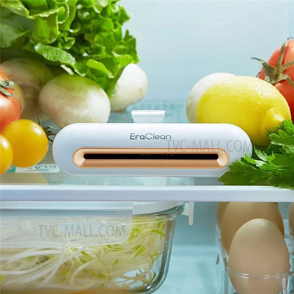 ERACLEAN Global Version Refrigerator Deodorizing Sterilizer USB 800mAh Rechargeable Household Refrigerator Food Preservation Air Purifier for Home Car