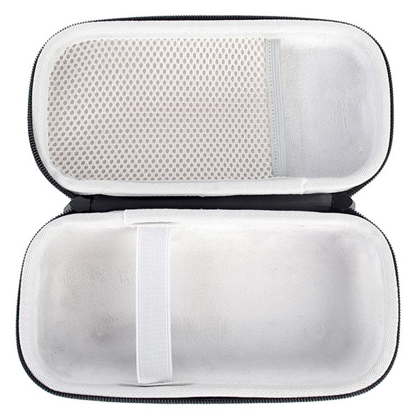For Bose SoundLink Flex EVA Anti-scratch Bluetooth Speaker Protection Bag Case Travel Storage Bag - Black / Grey